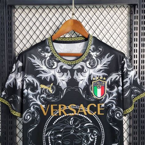 italy versace jersey puma|Italy x Versace black jersey.